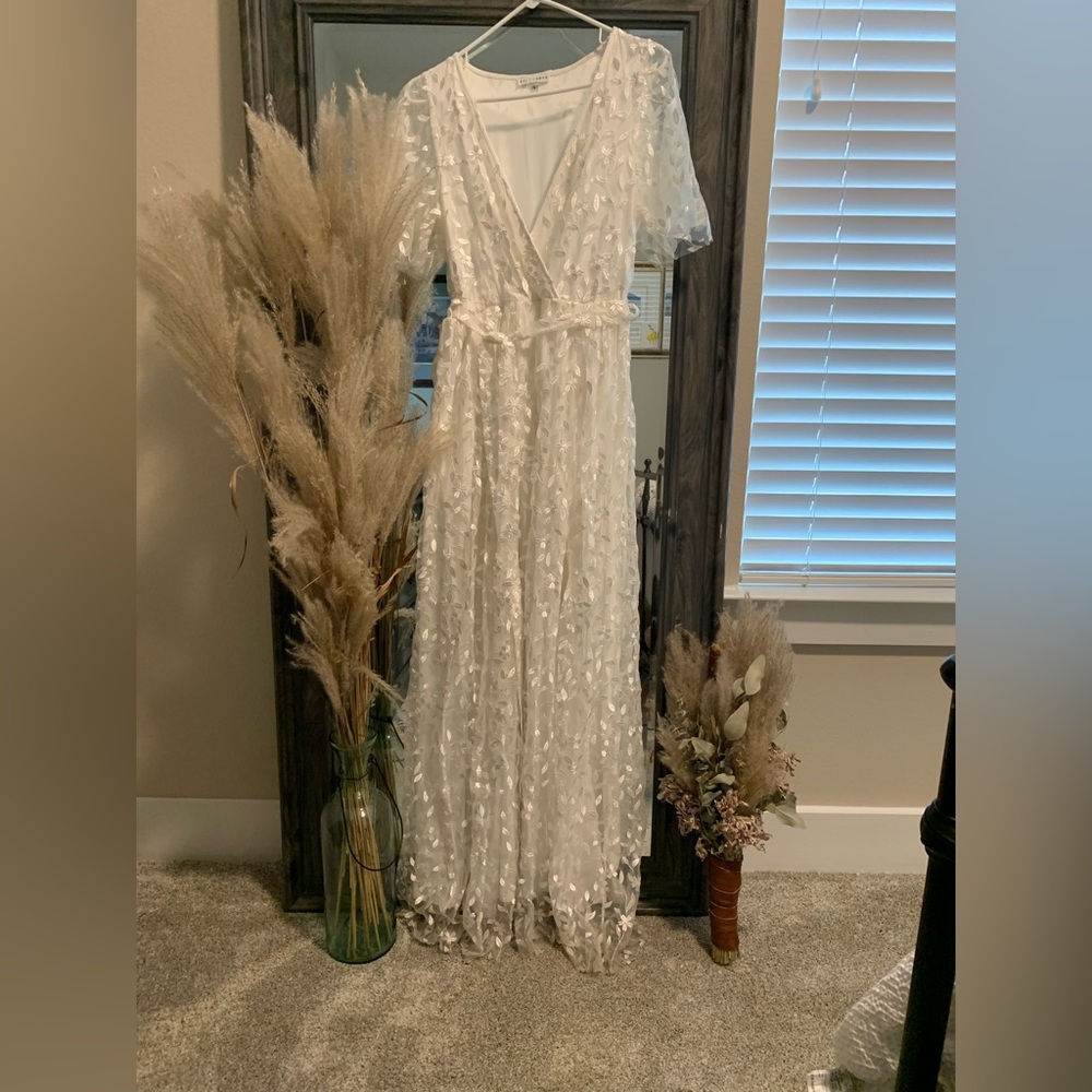 White Baltic born maxi dress